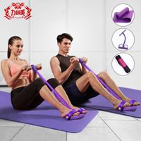瑜伽垫 防滑健身垫加厚加宽nbr材质拉力器瑜伽套餐四件套