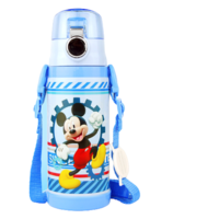 Disney 迪士尼 3425 儿童吸管保温杯 350ml 蓝色米奇