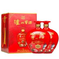 泸州老窖 泸州窖酒 润泽天下 52%vol 浓香型白酒 1580ml*2瓶 坛装