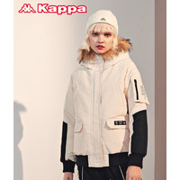 Kappa 卡帕 K0A82YY57D 女士毛领羽绒服