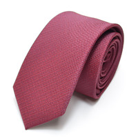 罗蒙领带韩版窄款6厘米手打领带男女正装上班纯色领带