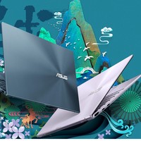  ASUS 华硕 灵耀14 14英寸笔记本电脑（i5-1035G1、16GB、512GB，100%sRGB）松木青