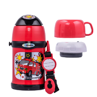 ZOJIRUSHI SC-ZT45-RA 儿童保温杯 双盖款 450ml 红色汽车