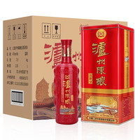 泸州老窖 泸州陈酿 淡雅9 52%vol 清香型白酒 475ml*6瓶 整箱装