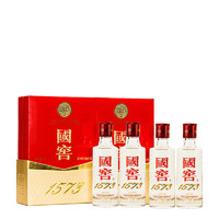 国窖1573 52%vol 浓香型白酒 50ml*2瓶*12盒 礼盒装