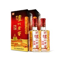 移动端、京东百亿补贴：泸州老窖 六年窖头曲 52度 浓香型白酒 500ml*2瓶