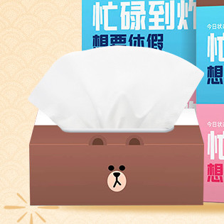 Kleenex 舒洁 line系列 抽纸 3层*120抽*6盒（200*194mm）