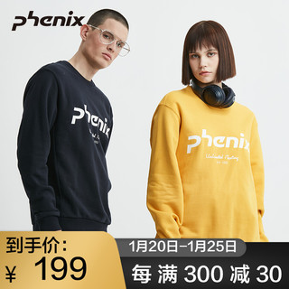phenix菲尼克斯卫衣男新品透气保暖防风针织套头衫PC952KT34