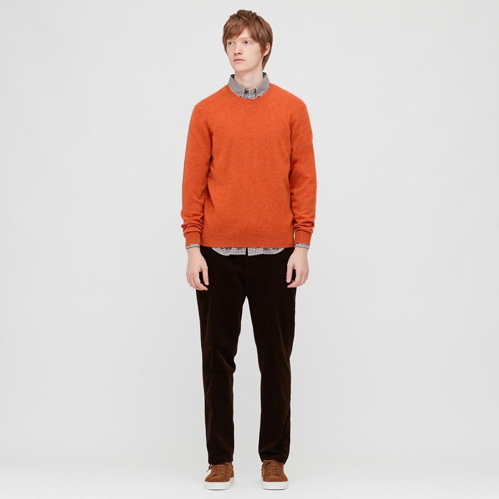 uniqlo 优衣库 429075 男士羊绒圆领毛衣