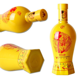 Niulanshan 牛栏山 百年牛栏山 精品 黄瓷 52%vol 浓香型白酒 500ml*6瓶 整箱装