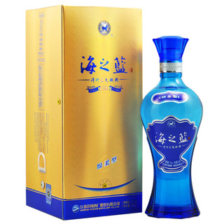 YANGHE 洋河 海之蓝 蓝色经典 52%vol 浓香型白酒 480ml*6瓶 整箱装