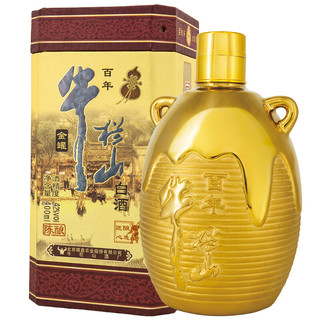 Niulanshan 牛栏山 百年陈酿 金罐 42%vol 浓香型白酒 400ml 单瓶装