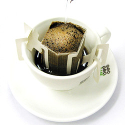 GeO GeO CAFÉ 吉意欧 GEO 滤泡式挂耳咖啡粉咖啡豆研磨纯黑咖啡粉 非速溶 蓝山口味50杯份（新老包装随机发货）