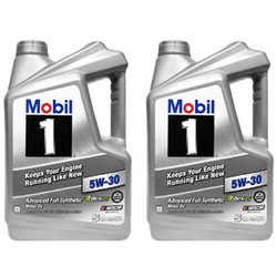 Mobil 美孚 5W-30 SN级 1号 全合成机油 5QT/4.73L 2件装