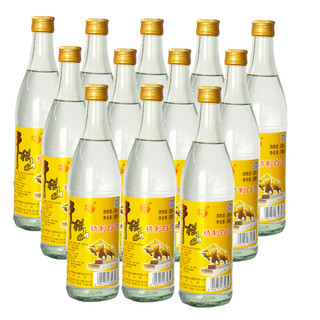 Niulanshan 牛栏山 精制白酒 42%vol 清香型白酒 500ml*12瓶 整箱装