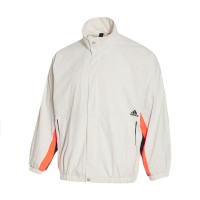 adidas 阿迪达斯 FN5672 男款夹克保暖外套 米白色 L
