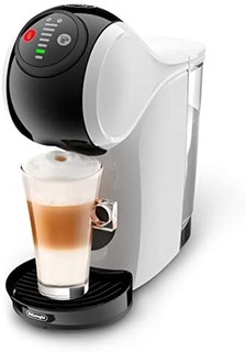 De'Longhi Dolce Gusto EDG225.W Genio S Pod 咖啡机,紧凑设计,可调节饮料尺寸,0.8 升可拆卸水箱