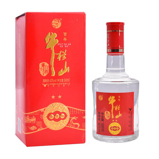 Niulanshan 牛栏山 百年牛栏山 小牛白酒 盛世缘 42%vol 浓香型白酒 500ml*6瓶 整箱装