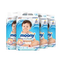 moony 尤妮佳 婴儿纸尿裤 M64片 4包装