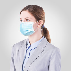 英科医疗 儿童成人防粉尘飞沫花粉3S透气一次性使用三层口罩