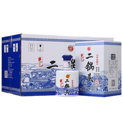 牛栏山 白酒 清香型 珍品二十 二锅头 52度 高度白酒 450ml*6瓶 整箱装（内含三个礼品袋）