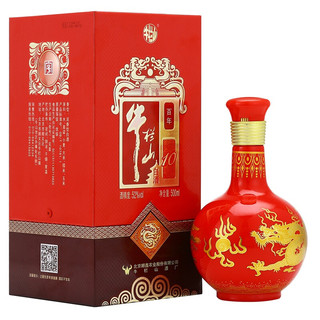 Niulanshan 牛栏山 百年红10 52%vol 浓香型白酒 500ml*6瓶 整箱装