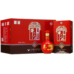 Niulanshan 牛栏山 白酒 浓香型 百年红10 52度 高度白酒 500ml*6瓶 整箱装（内含三个礼品袋）