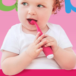 FOREO 斐珞尔 ISSA逸萨系列 ISSA baby 电动牙刷 玫红色