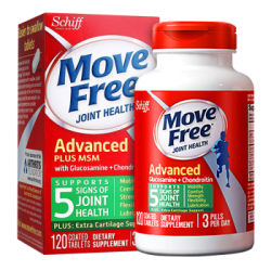 Schiff 旭福 MoveFree 益节 维骨力氨糖 绿瓶 120粒