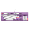 FirstBlood B27 104键 有线机械键盘 菖蒲紫 Cherry红轴 单光