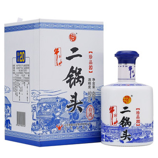 Niulanshan 牛栏山 二锅头白酒 珍品 20 52%vol 清香型白酒