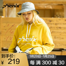 phenix菲尼克斯卫衣男女新品透气保暖针织套头衫PC952KT40