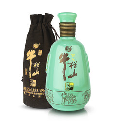 Niulanshan 牛栏山 52度和之牛浓香型白酒送礼袋500毫升*2瓶装正品北京二锅头