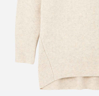 Uniqlo 优衣库女士粗编v领长袖针织长衫4517 报价价格评测怎么样 什么值得买