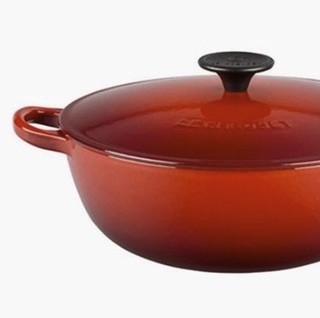 Le Creuset 酷彩 铸铁珐琅系列 珐琅铸铁汤锅 22cm 樱桃红