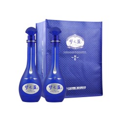 YANGHE 洋河 夢之藍 藍色經典 M6 52%vol 濃香型白酒 500ml*2瓶 雙支裝
