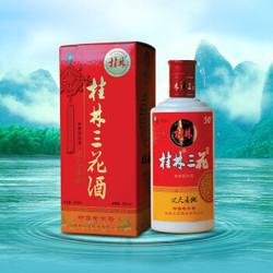 桂林三花 酒米香型白酒欢天喜地50度 450ml  *6件