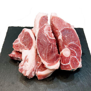 宁鑫 盐池滩羊 大块带骨羊肉500g  宁夏滩羊肉  火锅炖煮食材  国产羊肉