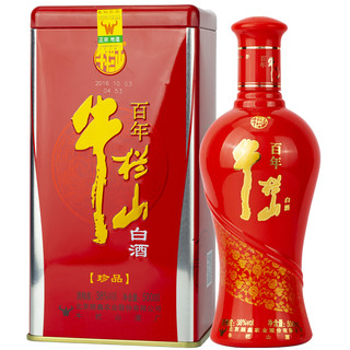 Niulanshan 牛栏山 百年牛栏山 珍品 铁盒版 38%vol 浓香型白酒 500ml*6瓶 整箱装