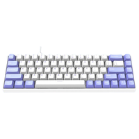 FL·ESPORTS 腹灵 F12 68键 双模机械键盘 紫色 凯华杜若轴 RGB