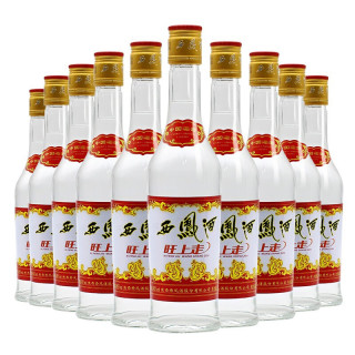 西凤酒旺上走45vol凤香型白酒369ml10瓶整箱装