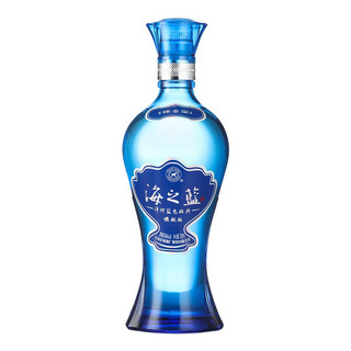 YANGHE 洋河 海之蓝 蓝色经典 旗舰版 46%vol 浓香型白酒 520ml*6瓶 整箱装