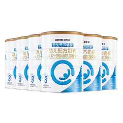 BIOSTIME 合生元 贝塔星 幼儿配方奶粉 3段(12-36个月) 法国原装进口 900克*6罐