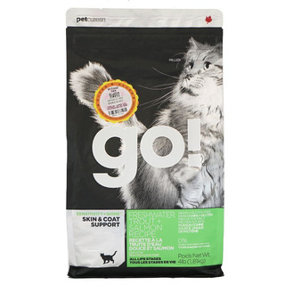 Petcurean Go 低敏美毛系列 三种鱼全阶段猫粮 3.62kg