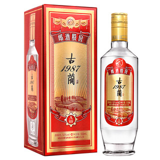 LANGJIU 郎酒 古蔺1987 A88 52%vol 白酒 500ml*6瓶 整箱装