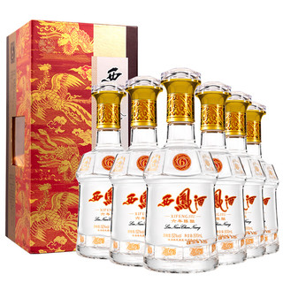 西凤酒 六年 陈酿 52%vol 凤香型白酒 500ml*6瓶 整箱装