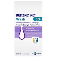 Benzac 5%温和控油去痘洁面液 200ml