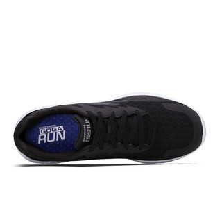 SKECHERS 斯凯奇 Go Run 400 54353/BKW 男子跑鞋 黑色/白色 42.5