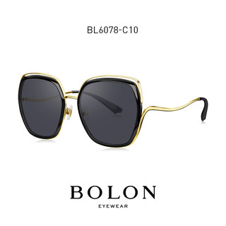 BOLON暴龙新款偏光明星同款TR板材墨镜女潮流太阳眼镜BL6078（BL6078C31）