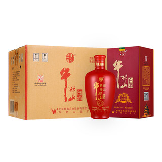 Niulanshan 牛栏山 典藏精品 42%vol 浓香型白酒 500ml*6瓶 整箱装